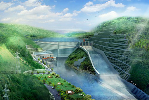 排浦镇老挝南塔河1号水电站项目
